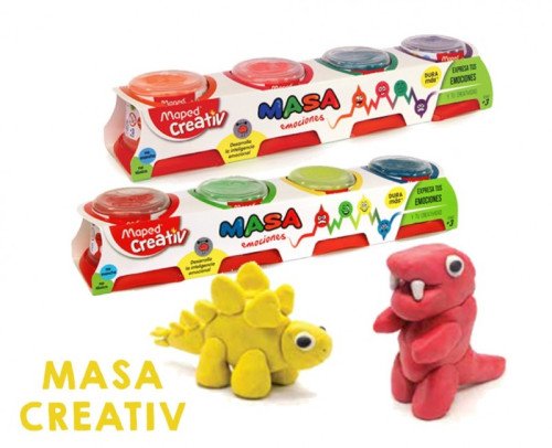 Con masas para moldear se aprende creando