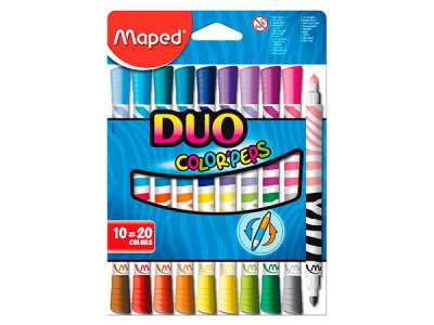 Marcadores Color Peps Duo
