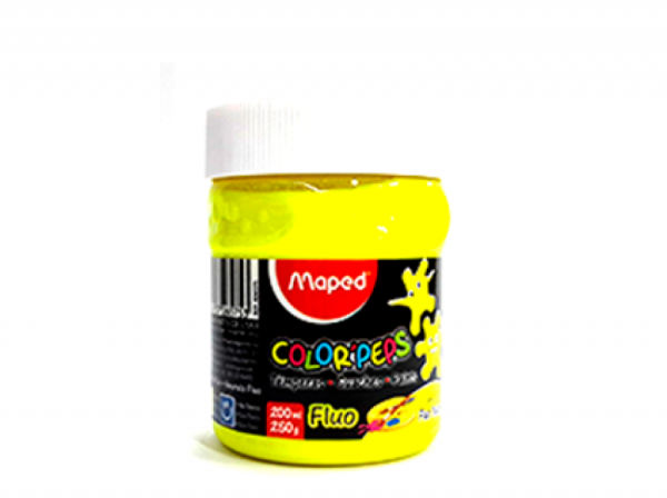Tempera Color Peps 250gr Fluo