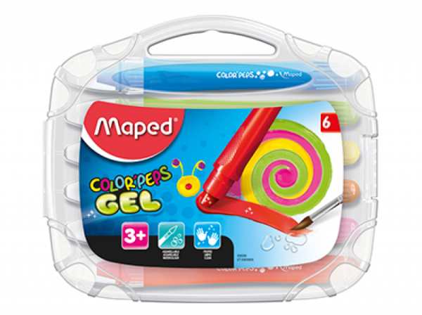 Lápices de Gel Acuarelables Maped x 6