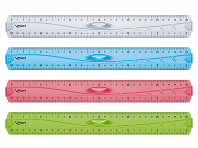 Regla 30cm Geometric